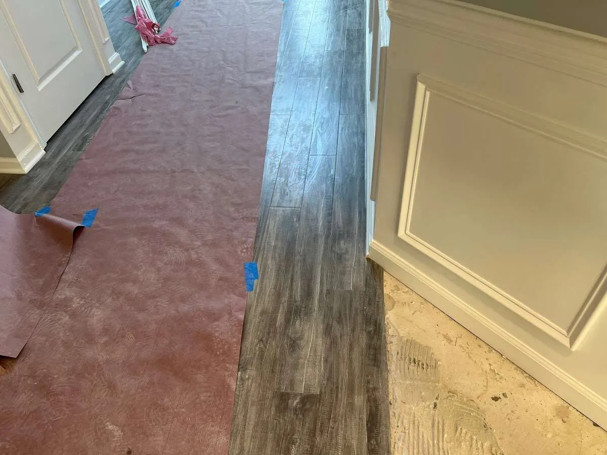 Completed marble shower restoration in Pico Rivera